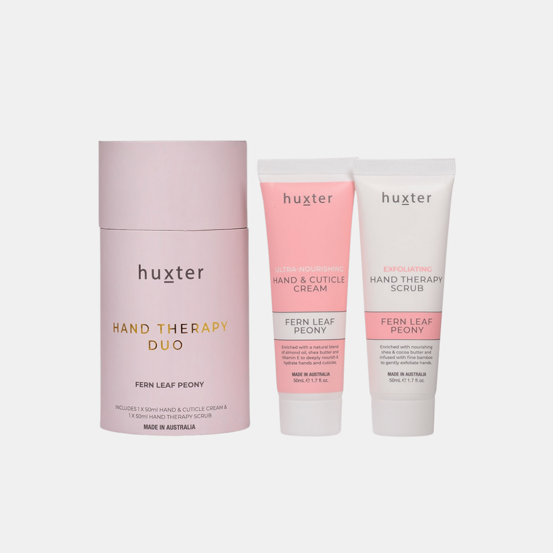 Huxter | Hand Therapy Duo - Fern Leaf Peony | Shut the Front Door