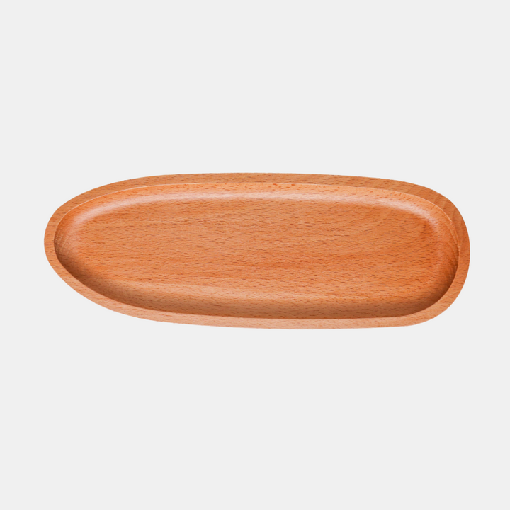 Shut the Front Door | Wooden Plate 30x12cm - Beech | Shut the Front Door