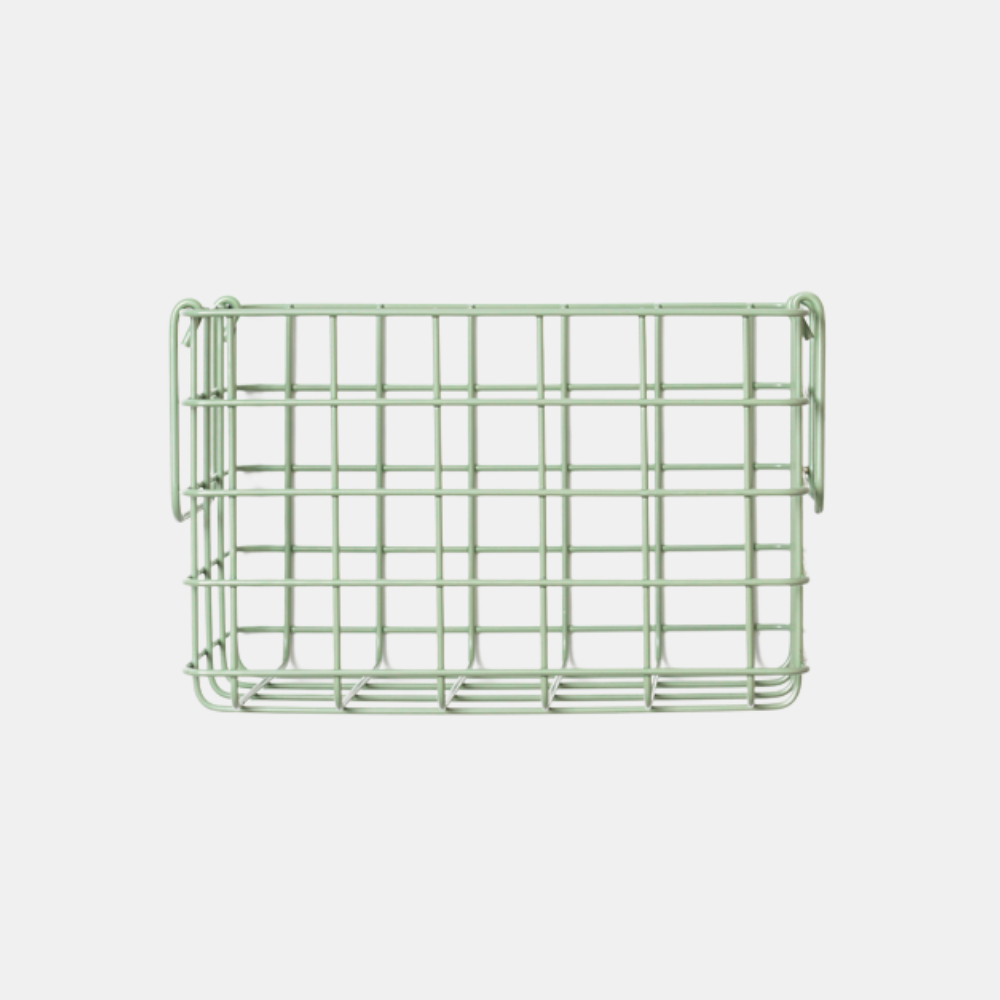 Mustard | Basket Small - Sage | Shut the Front Door