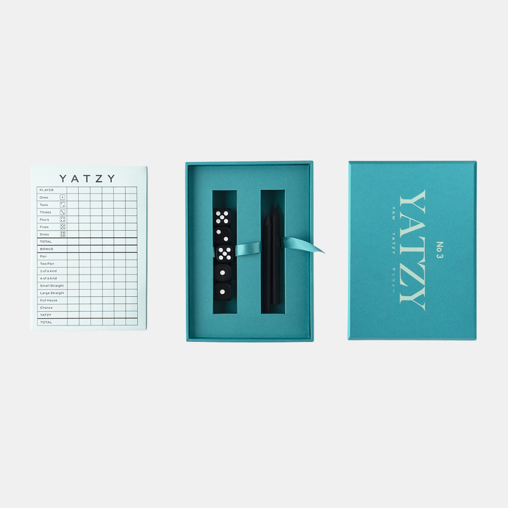 Printworks | Classic Games Yatzy | Shut the Front Door