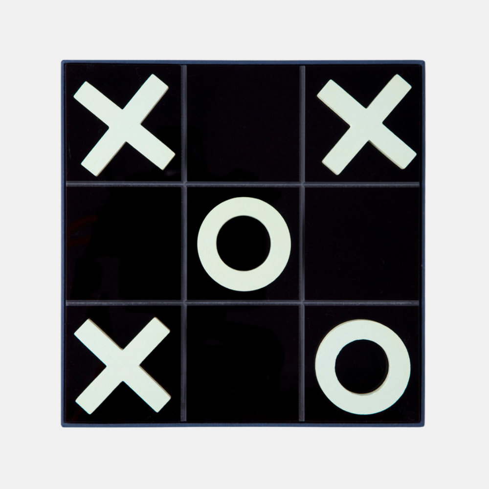 Printworks | Classic Games Tic Tac Toe | Shut the Front Door