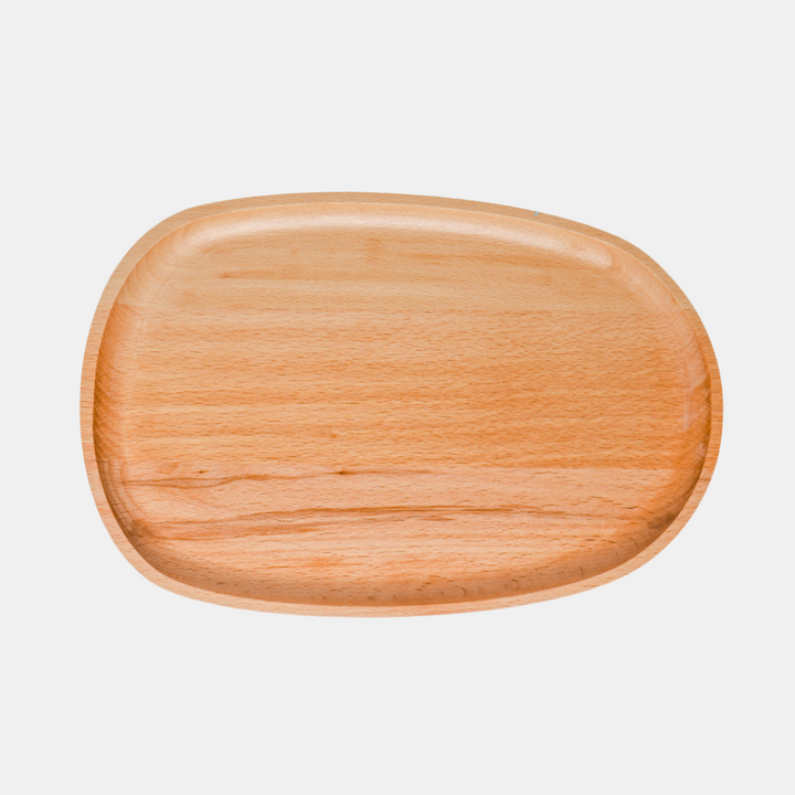 Shut the Front Door | Wooden Plate 30x20cm - Beech | Shut the Front Door