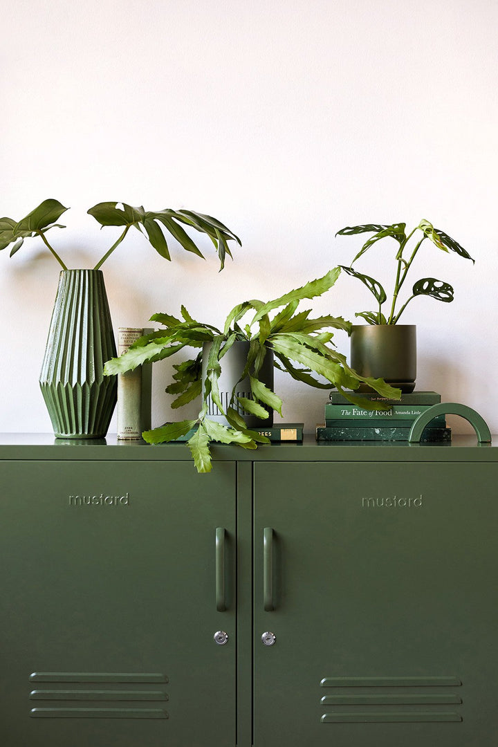 Mustard | Lowdown Locker - Olive | Shut the Front Door