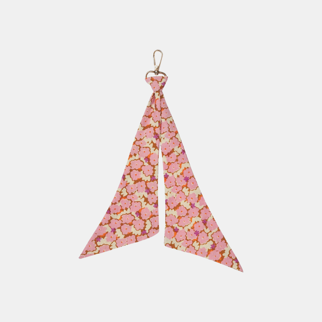 SAGE & CLARE | Leyland Bandana Key Ring - Musk Floral | Shut the Front Door