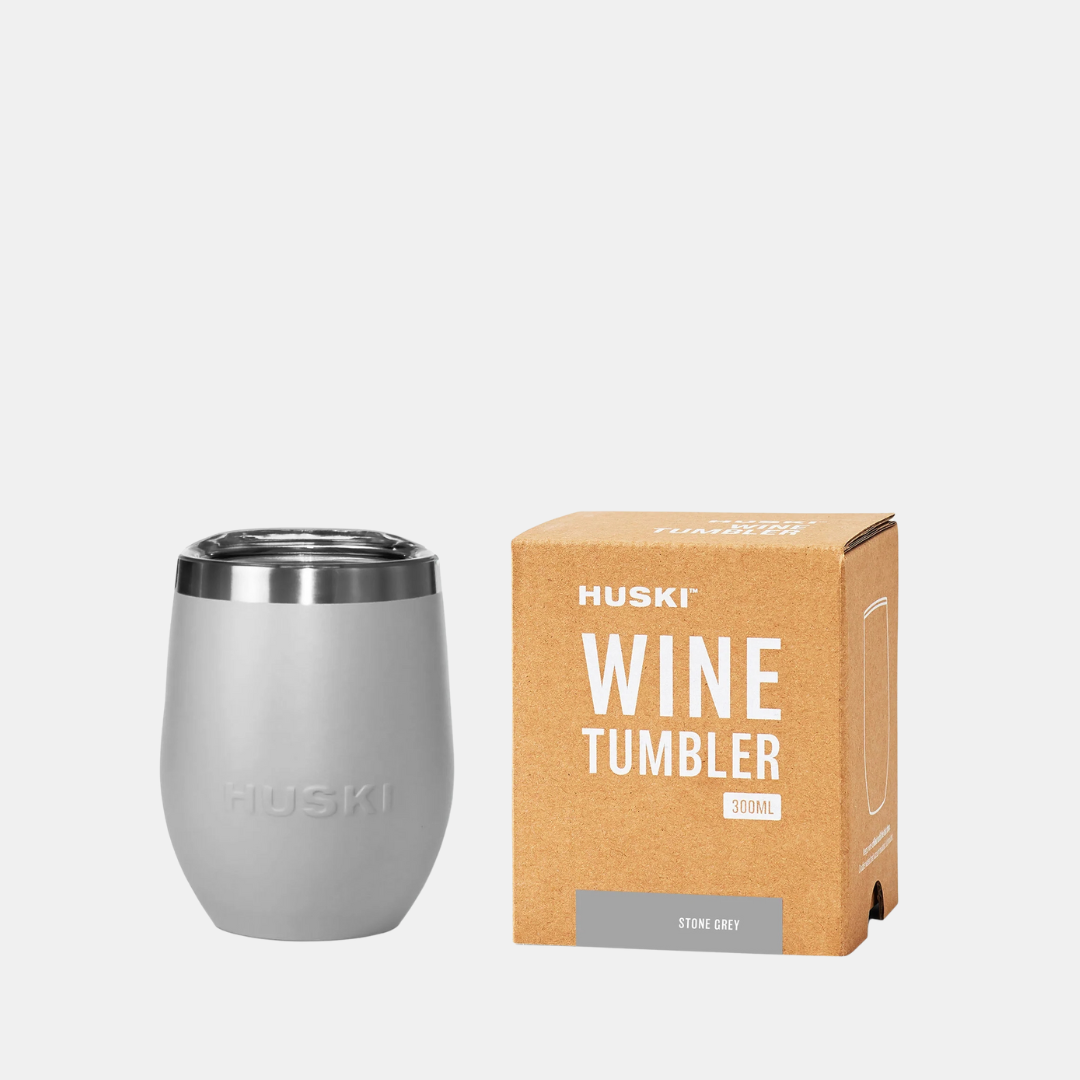 Huski | Huski Wine Tumbler - Stone Grey | Shut the Front Door