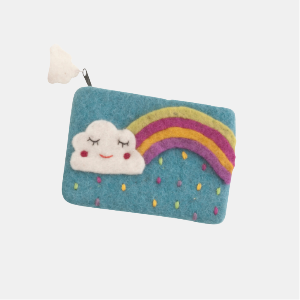 Pashom | Finger Puppet Bag - Rainbow | Shut the Front Door