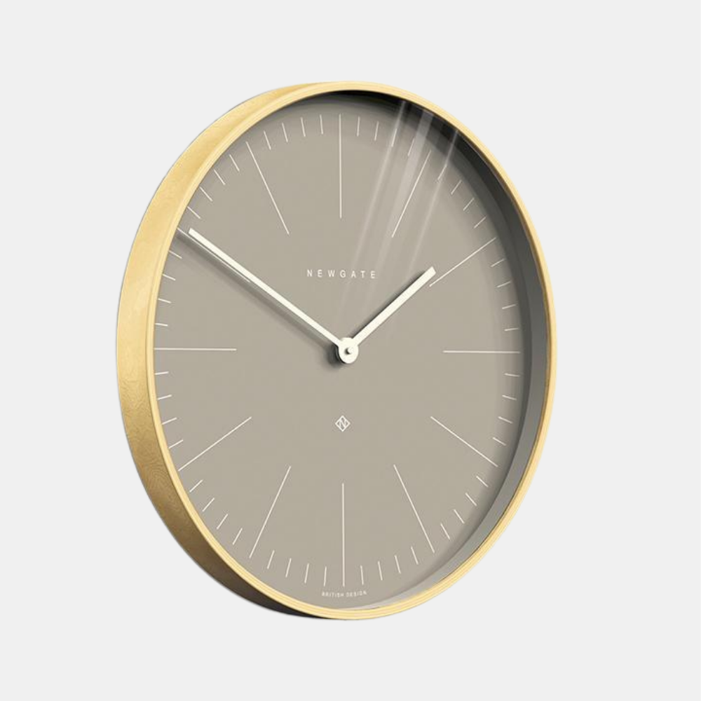 Newgate | Mr Clarke Wall Clock 53cm Clay Grey | Shut the Front Door