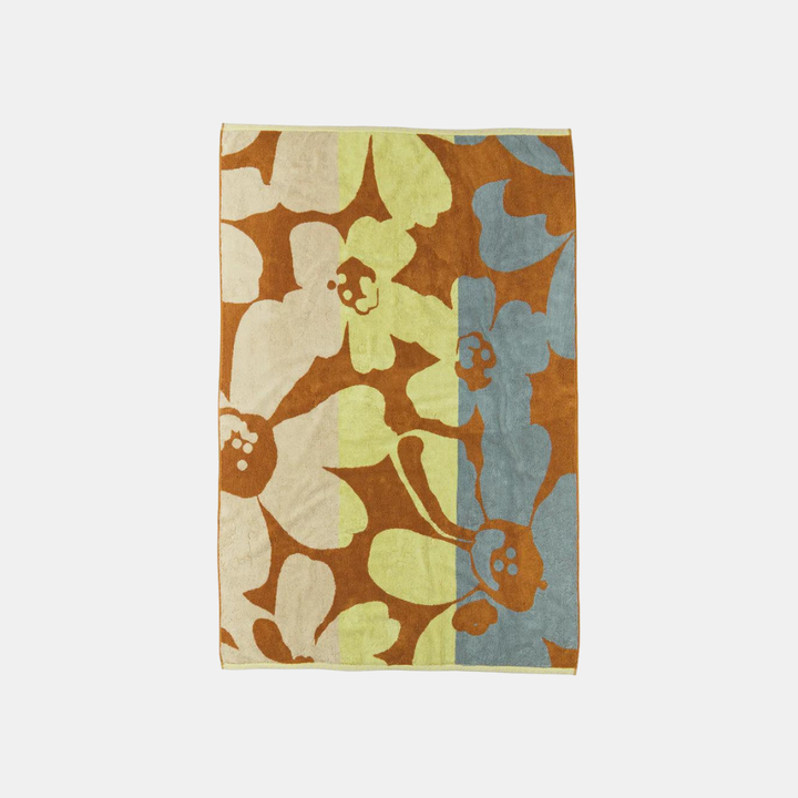 SAGE & CLARE | Manning Floral Towel - Fudge | Shut the Front Door