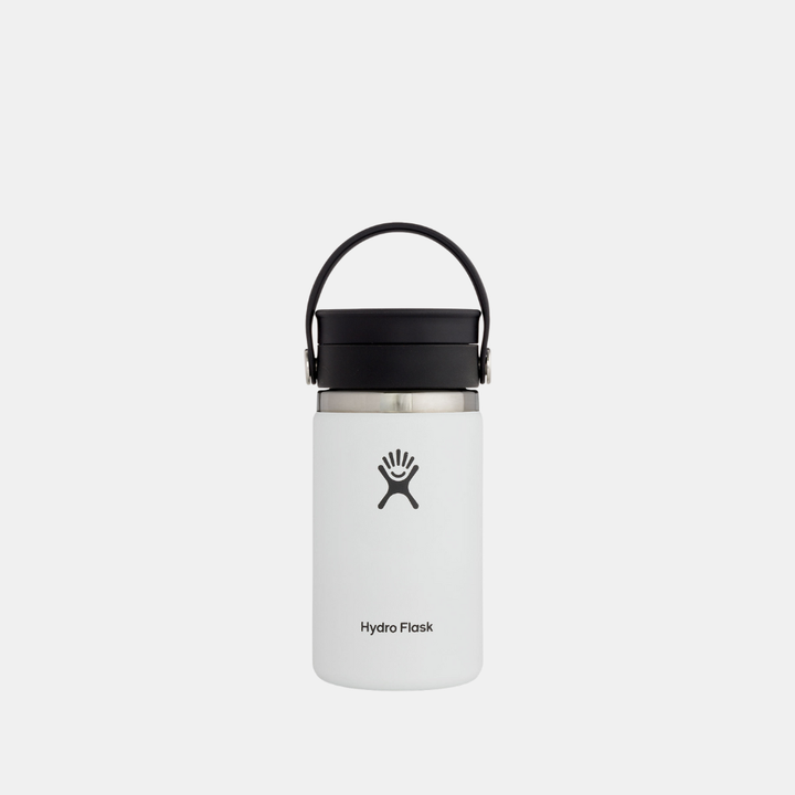 Hydro Flask | Hydro Flask Wide Coffee with Flex Sip 354ml - White | Shut the Front Door