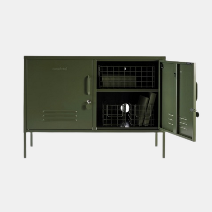 Mustard | Lowdown Locker - Olive | Shut the Front Door