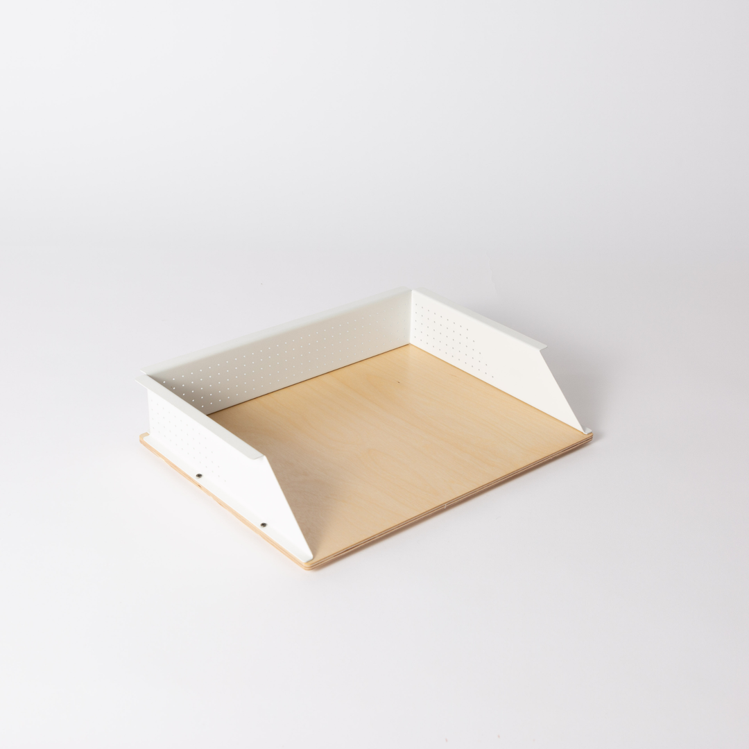 Garcia | Alexa Short A4 Land Tray - White | Shut the Front Door