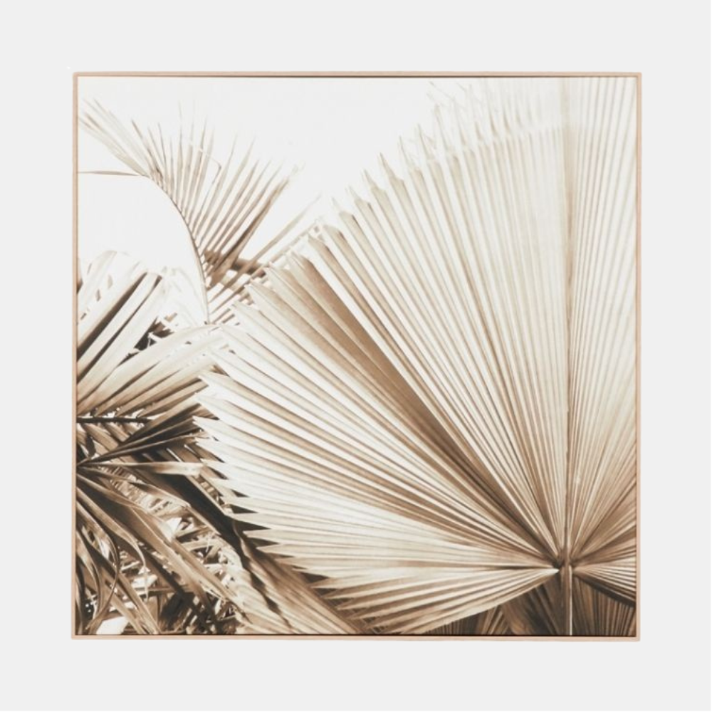 Middle of Nowhere | Framed Canvas Desert Palm 1 | Shut the Front Door