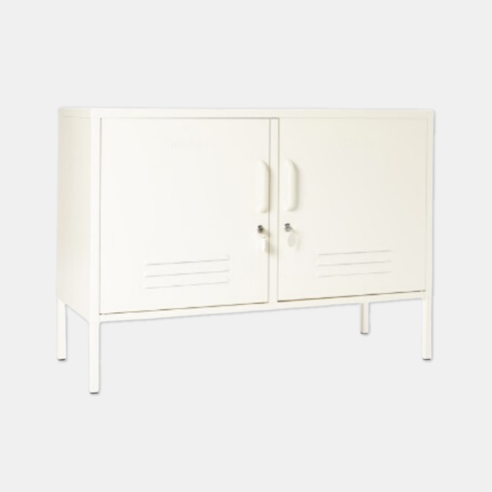 Mustard | Lowdown Locker - White | Shut the Front Door