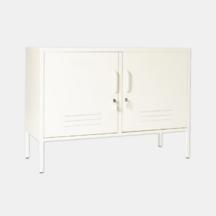 Mustard | Lowdown Locker - White | Shut the Front Door