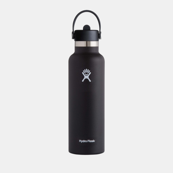 Hydro Flask | Hydro Flask Standard with Flex Straw - Black | Shut the Front Door