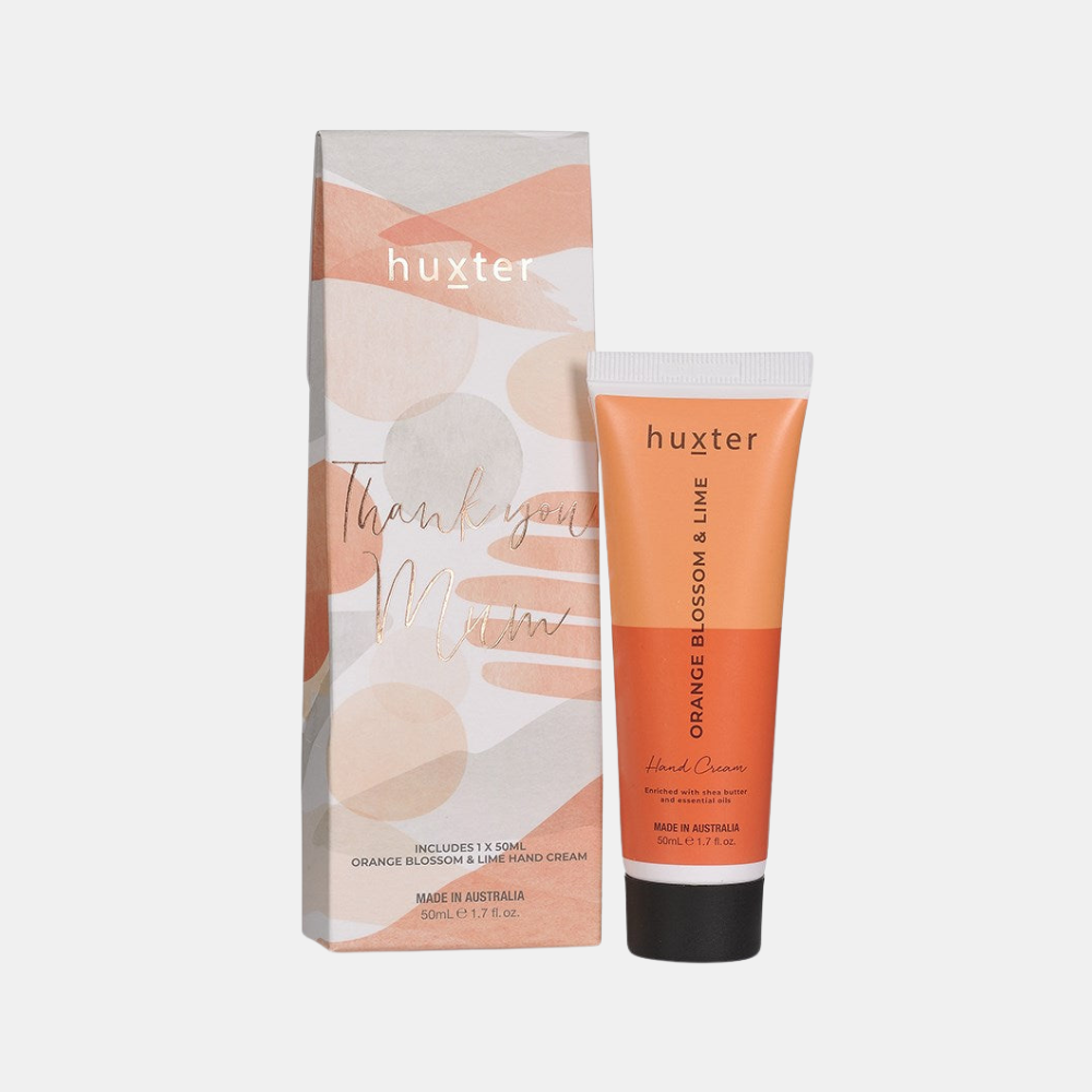 Huxter | Hand Cream Gift Box - Orange Blossom & Lime 50ml | Shut the Front Door