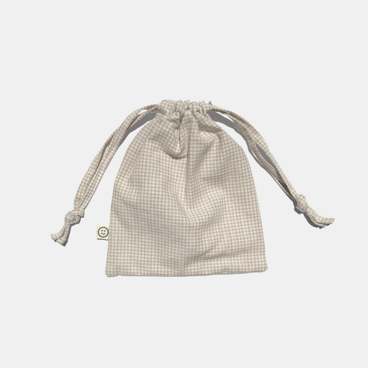 PSP | Face Masks 2pk - Neutral Check/Stripe | Shut the Front Door