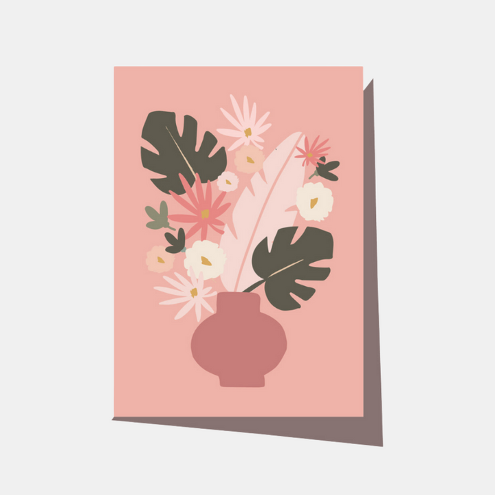 Elm Paper | Card Vase Foliage | Shut the Front Door