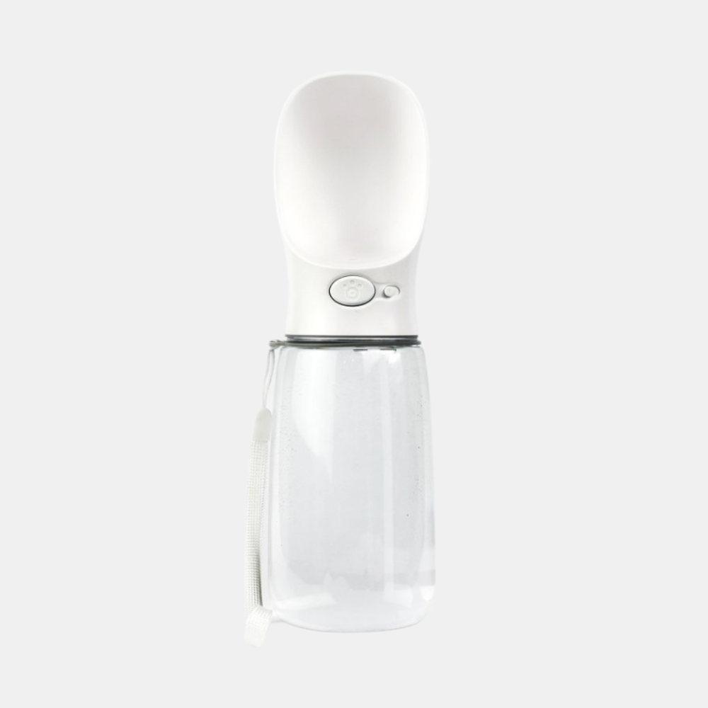 Thirsty Dog | Dog Water Bottle - White | Shut the Front Door