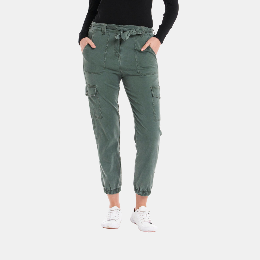 Betty Basics | Canterbury Lyocell Cargo Pants -Khaki | Shut the Front Door