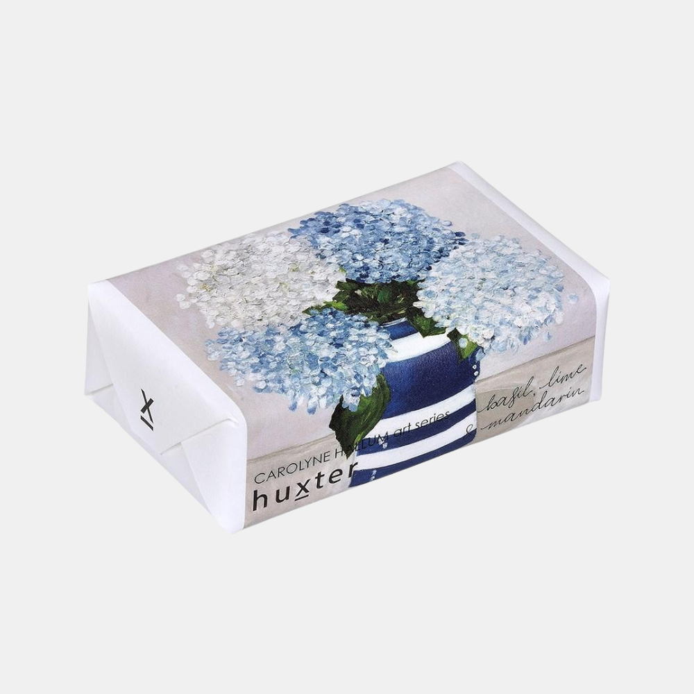 Huxter | Hampton Blue Soap - Basil/Lime Mandarin | Shut the Front Door
