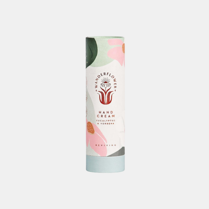 Wanderflower | Hand Cream 50ml - Eucalyptus & Verbena | Shut the Front Door
