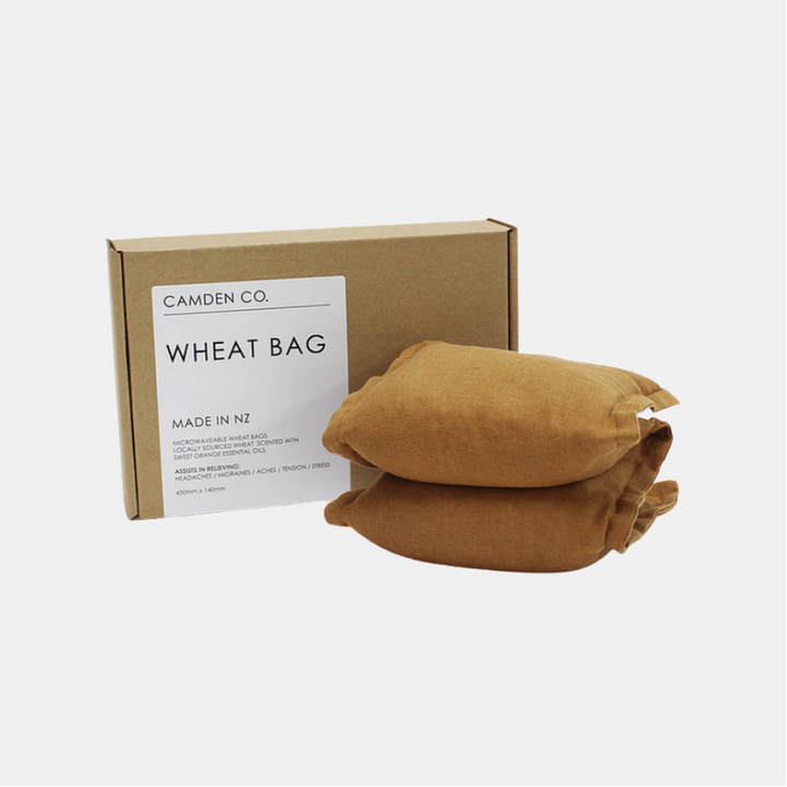 Camden Co | Wheat Bag - Linen Terracotta | Shut the Front Door
