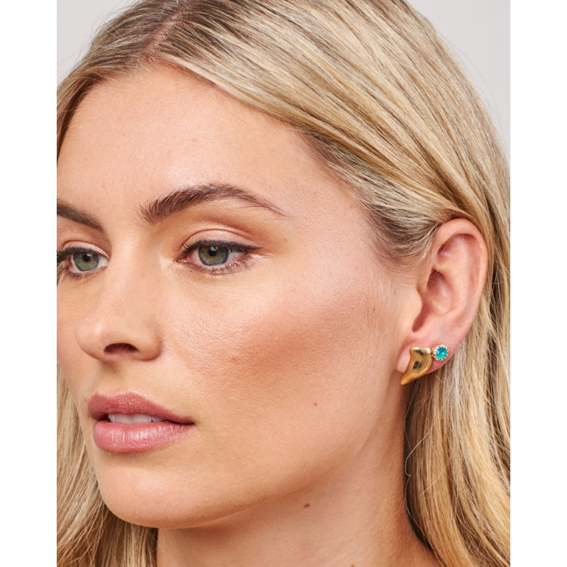 Tiger Tree | Earrings Wings of Desire Stud Gold | Shut the Front Door