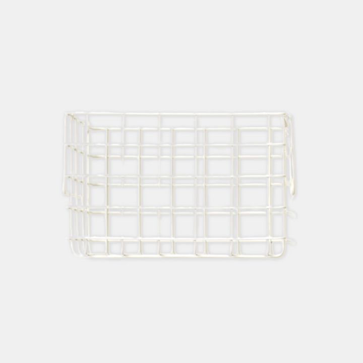 Mustard | Basket Small - White | Shut the Front Door