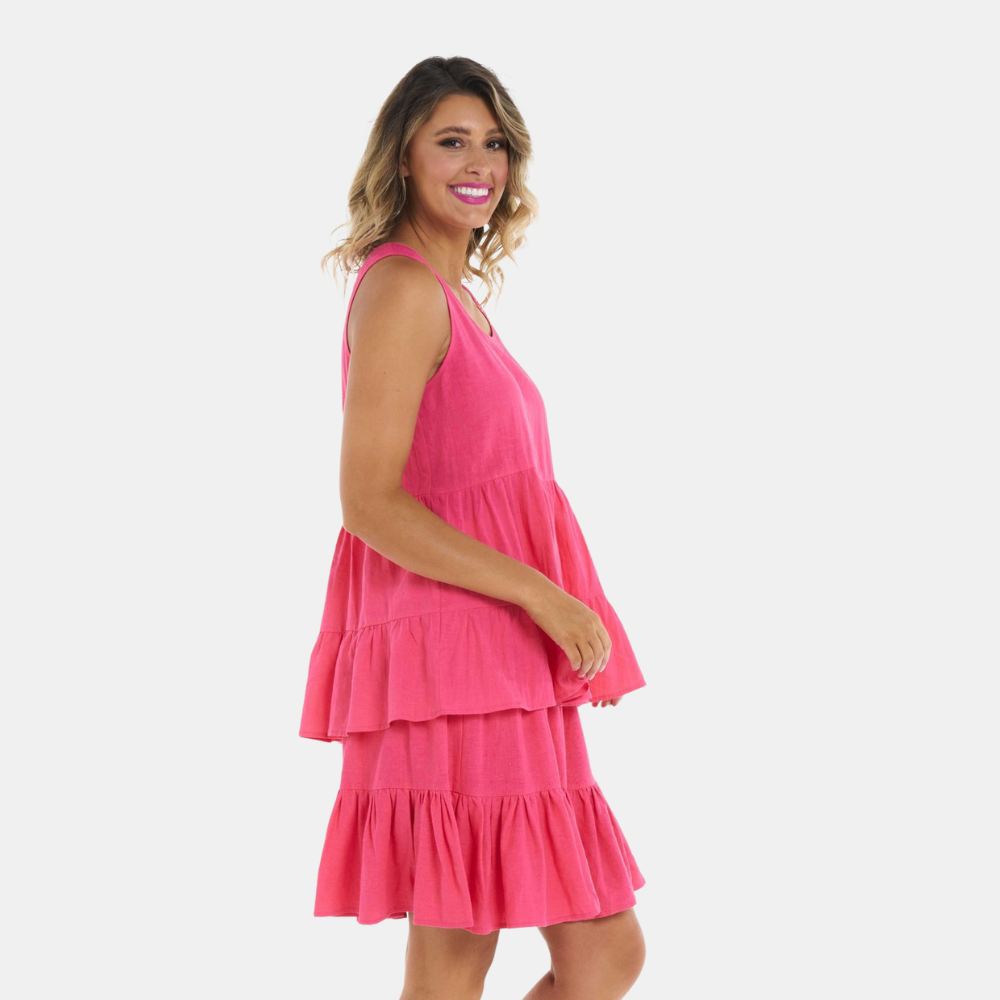 Betty Basics | Andie Top - Flamingo | Shut the Front Door