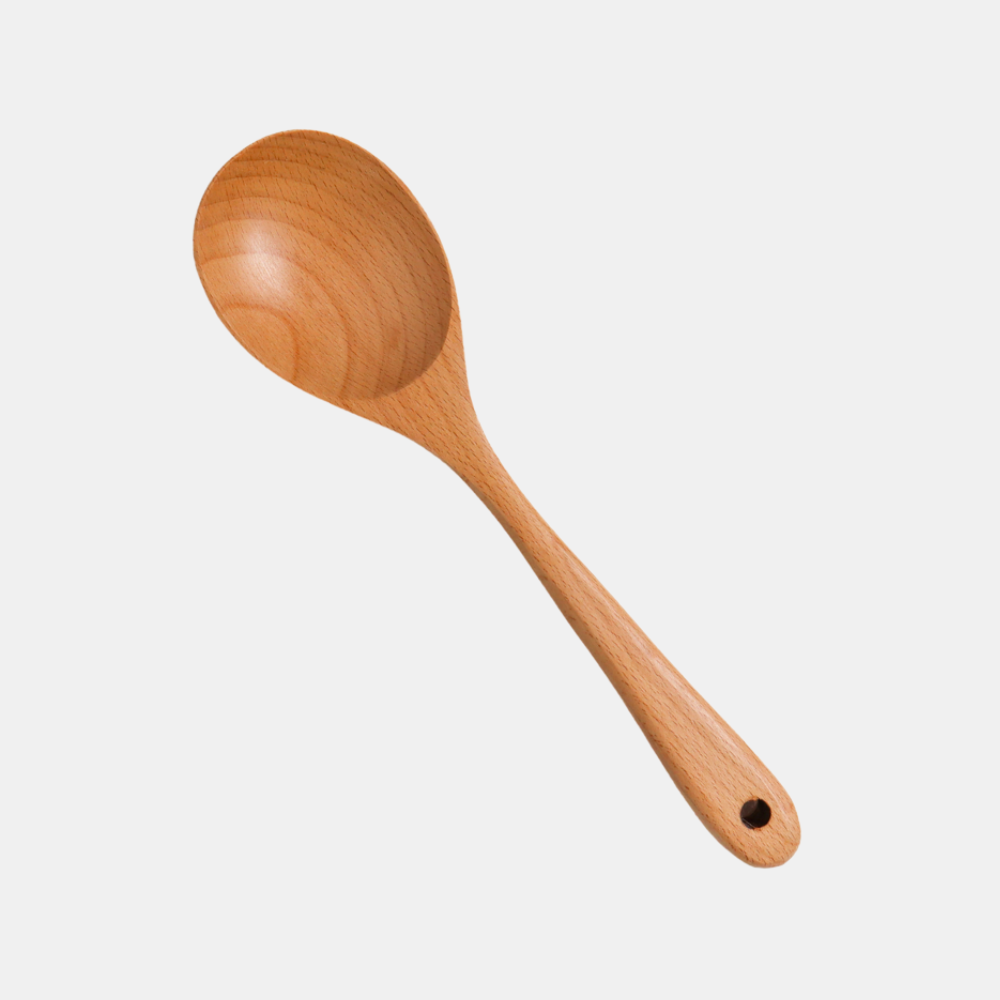 Shut the Front Door | Wooden Serving Spoon 27cm - Beech | Shut the Front Door