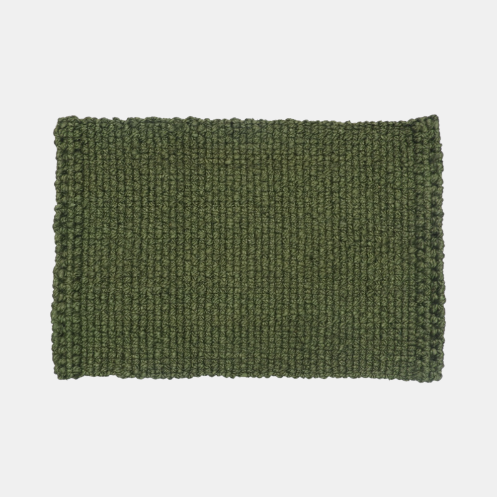Garcia | Jute Rug - Panama Green | Shut the Front Door
