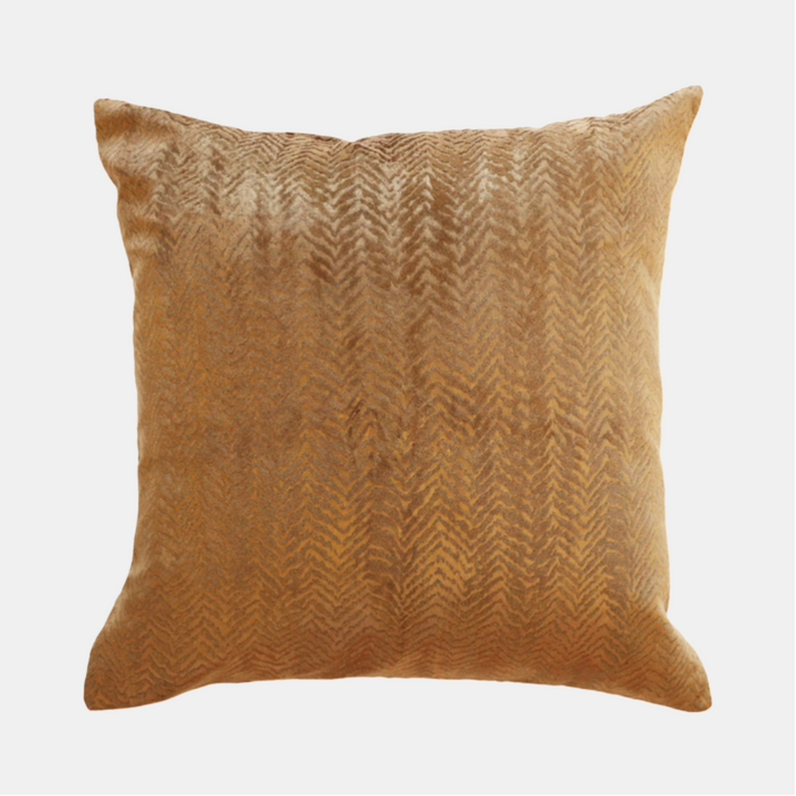 Mulberi | Miguel Cushion 50x50cm - Treacle | Shut the Front Door