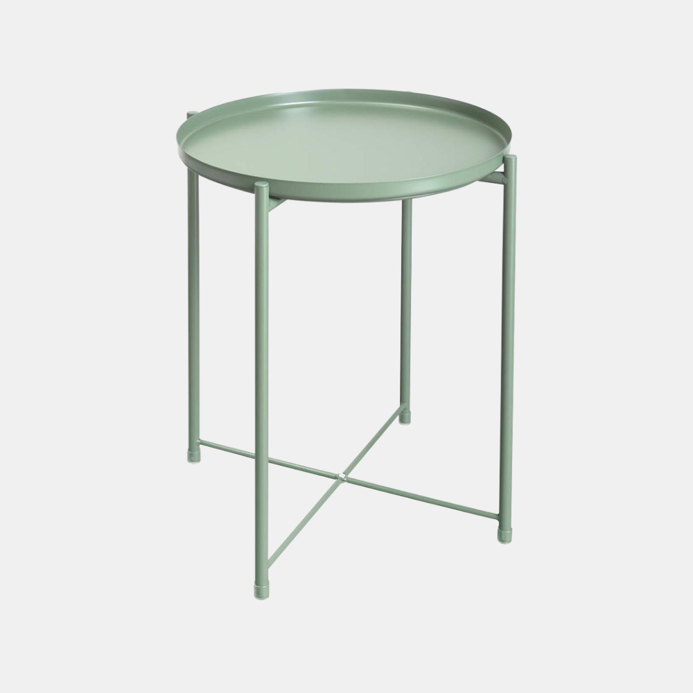 Garcia | Metal Tray Table - Sage | Shut the Front Door