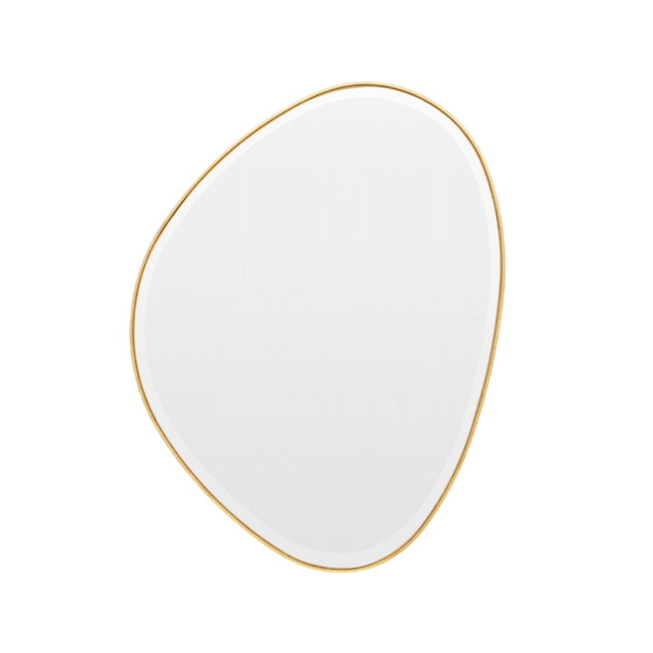 Middle of Nowhere | Pebble Mirror - Brass 70x90cm | Shut the Front Door