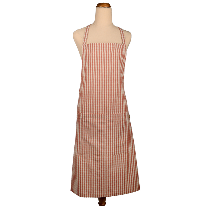 Raine & Humble | Gingham Apron - Fig | Shut the Front Door