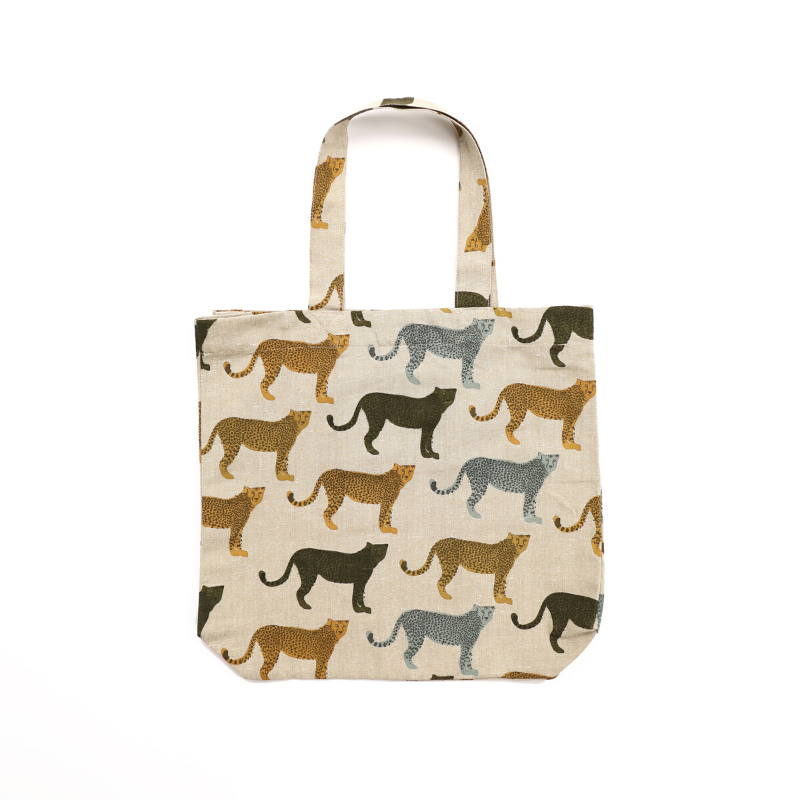 Raine & Humble | Cheetahs Gone Wild Shopping Tote | Shut the Front Door