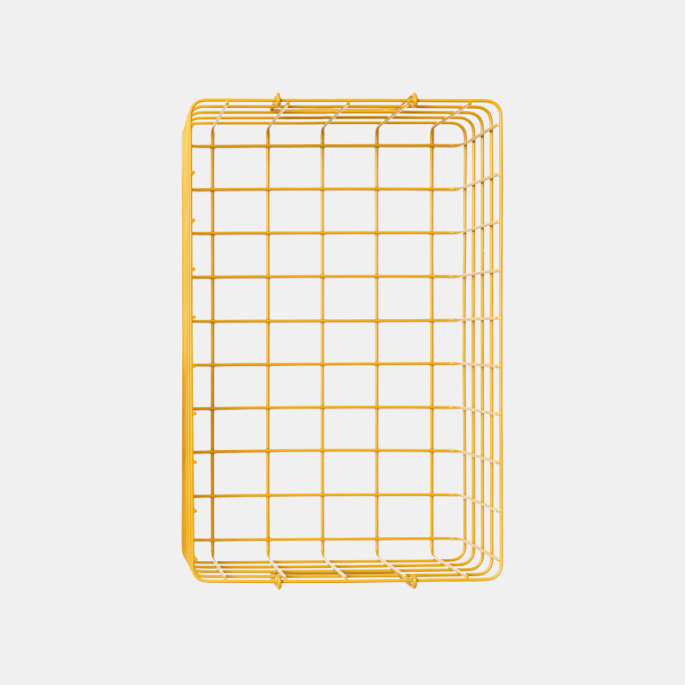 Mustard | Basket Large - Mustard | Shut the Front Door