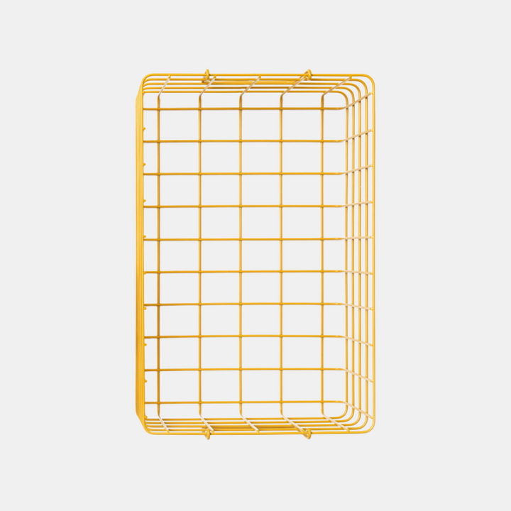 Mustard | Basket Large - Mustard | Shut the Front Door