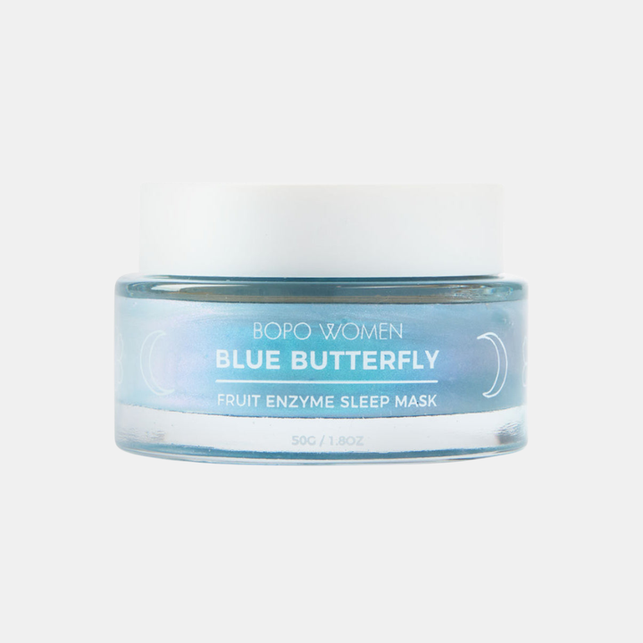 Bopo Women | Blue Butterfly Sleep Mask | Shut the Front Door