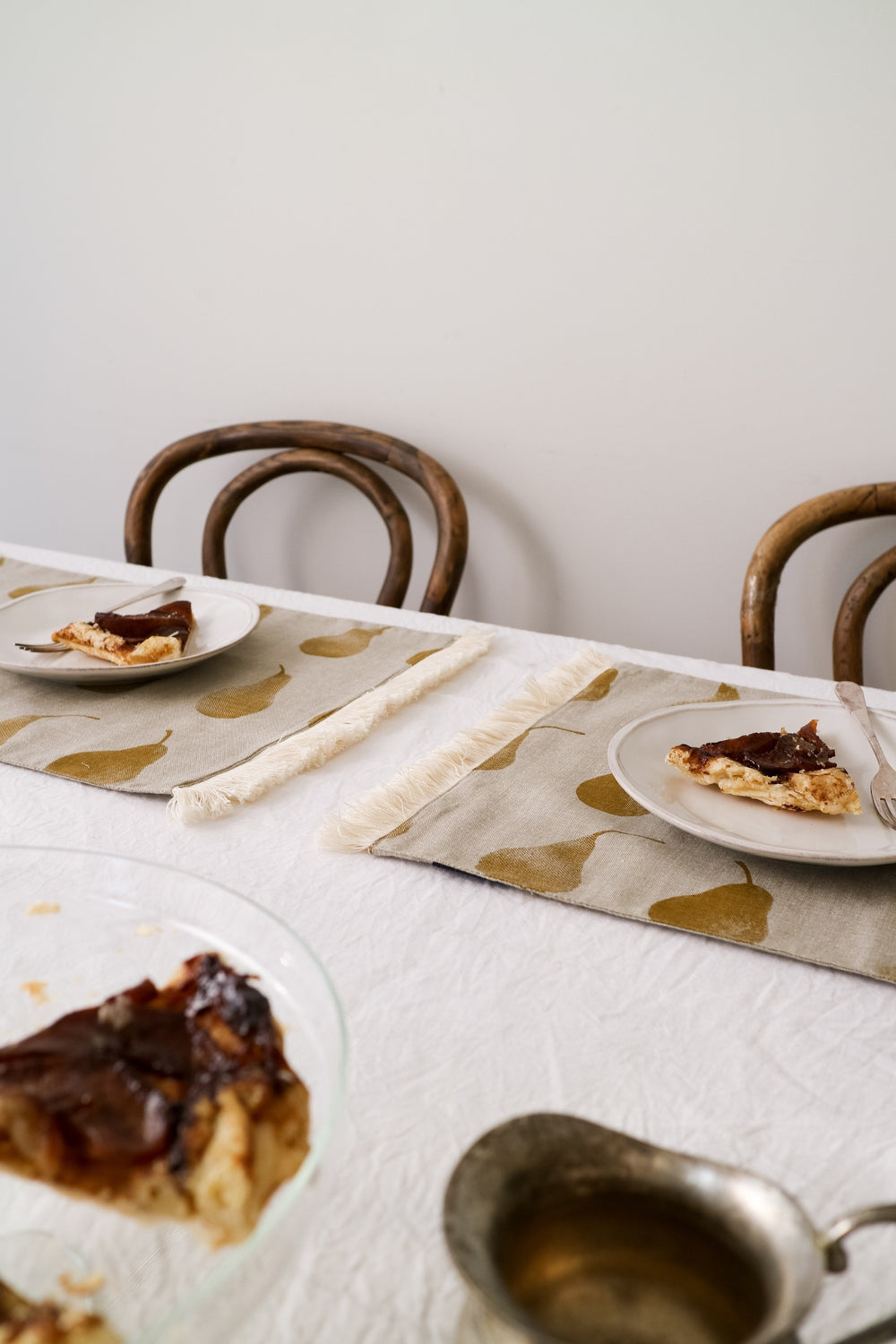 Raine & Humble | Pear Placemat - Mustard | Shut the Front Door