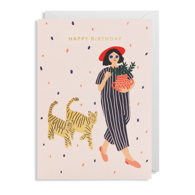 Lagom | Card Happy Birthday Cats | Shut the Front Door