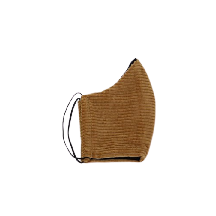 Camden Co | Face Mask - Caramel Corduroy | Shut the Front Door