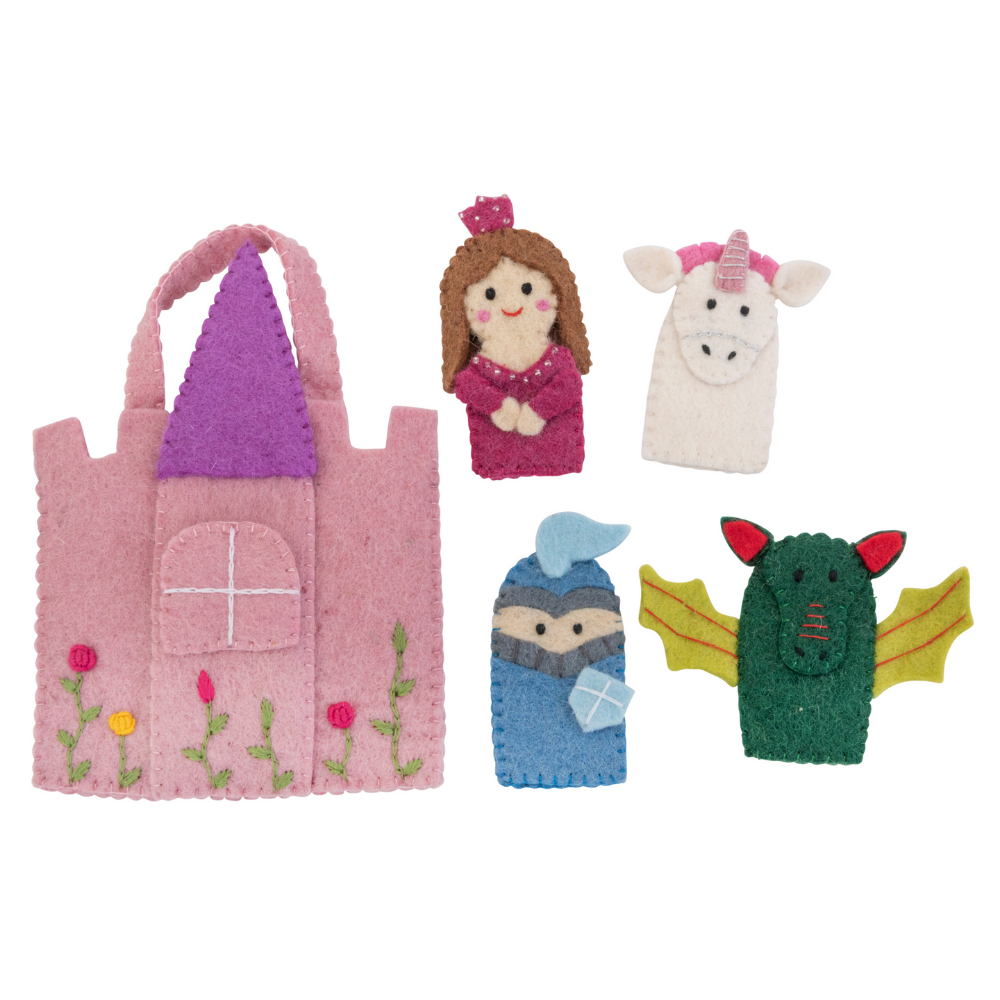 Pashom | Finger Puppet Bag - Princess | Shut the Front Door