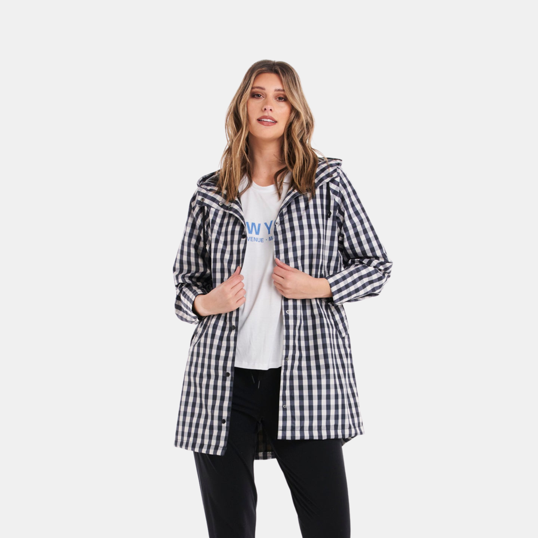 Checkered raincoat 2025