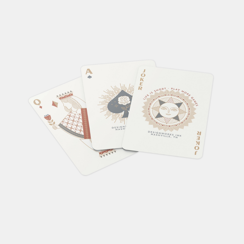 Designworks | Modern Deco Playing Cards | Shut the Front Door