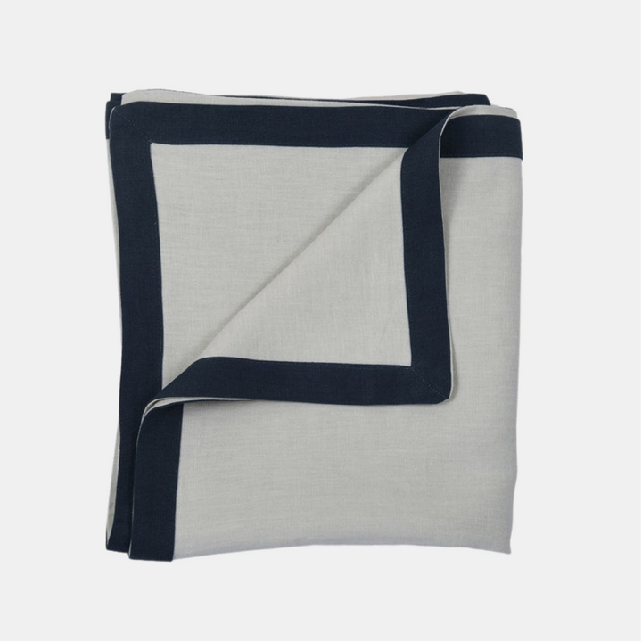 Raine & Humble | Elegance Linen Tablecloth - Nautic | Shut the Front Door