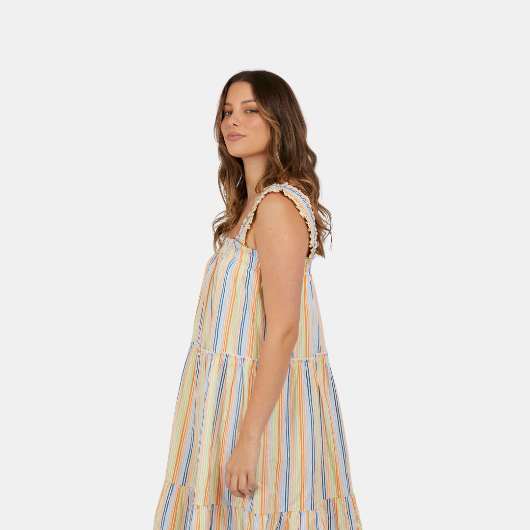 Foxwood | Melody Dress - Stripe | Shut the Front Door