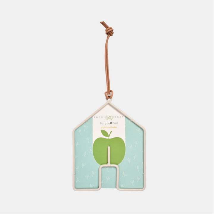 Burgon & Ball | Sophie Conran Apple Bird Feeder - House | Shut the Front Door