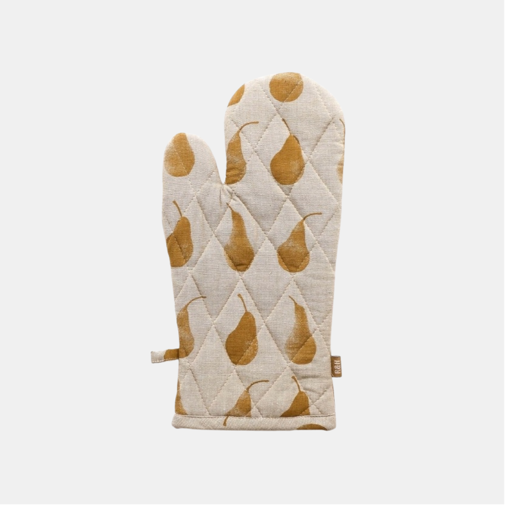 Raine & Humble | Pear Oven Glove - Mustard | Shut the Front Door